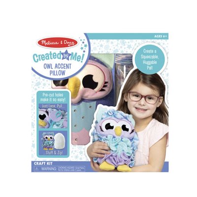 ערכה ליצירת כרית - ינשוף מבית מליסה ודאג Melissa And Doug