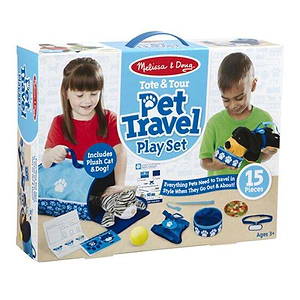ערכת נסיעות לחיות מחמד מבית מליסה ודאג Melissa And Doug מליסה אנד דאג
