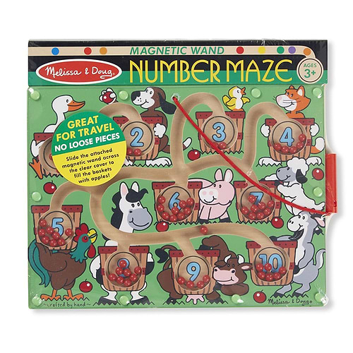 מבוך מספרים מגנטי מבית מליסה ודאג Melissa and Doug