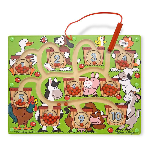 מבוך מספרים מגנטי מבית מליסה ודאג Melissa and Doug