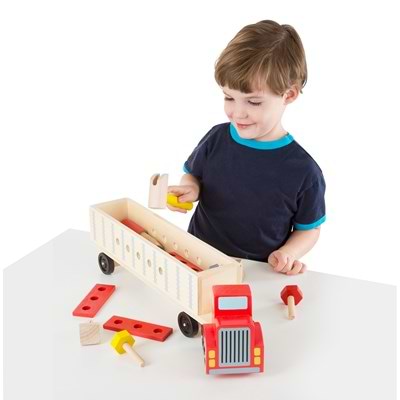 ערכת בנייה משאית מבית מליסה ודאג Melissa And Doug