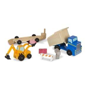 משאית אשפה וגרר מעץ 3 ב1 מבית מליסה ודאג Melissa And Doug