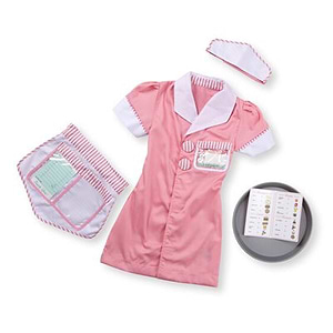 תחפושת מלצרית מבית מליסה ודאג Melissa And Doug מליסה אנד דאג