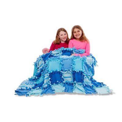 ערכת יצירת שמיכת צמר כחולה מבית מליסה ודאג Melissa And Doug