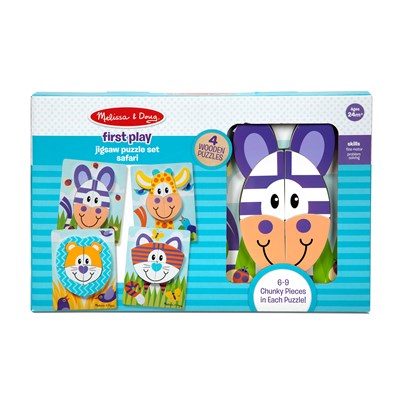 הפאזל הראשון שלי- ספארי מבית מליסה ודאג Melissa And Doug