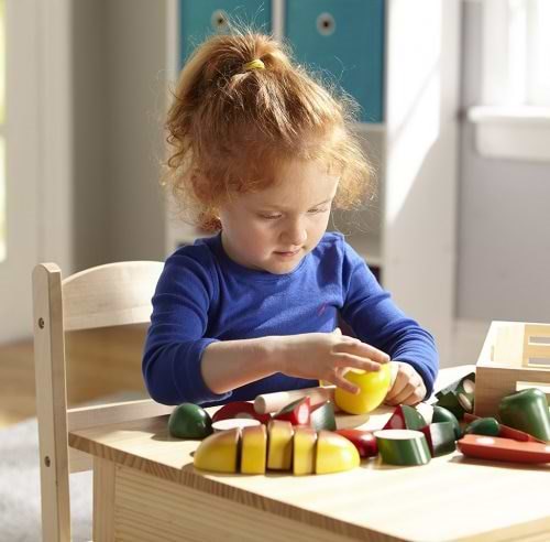 סט אוכל לחיתוך מעץ מבית מליסה ודאג  Melissa and Doug