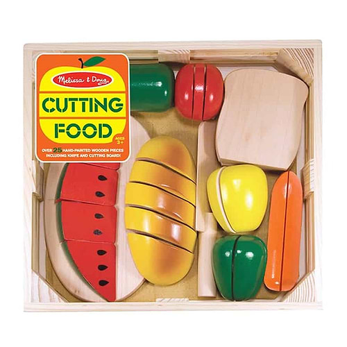 סט אוכל לחיתוך מעץ מבית מליסה ודאג  Melissa and Doug