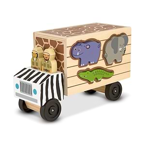 משאית התאמת צורות - חיות מבית מליסה ודאג Melissa and Doug מליסה אנד דאג