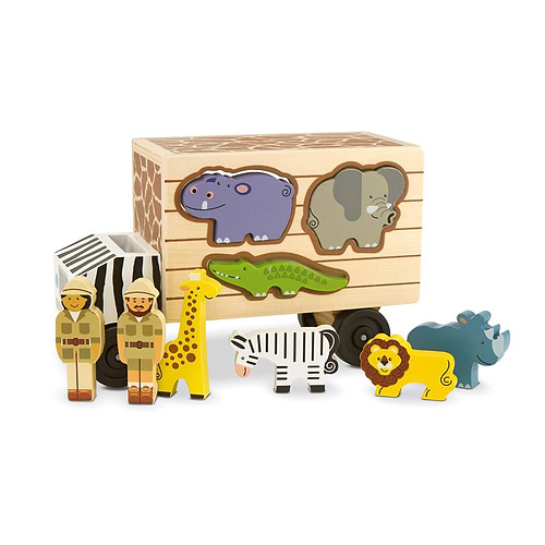 משאית התאמת צורות - חיות מבית מליסה ודאג Melissa and Doug