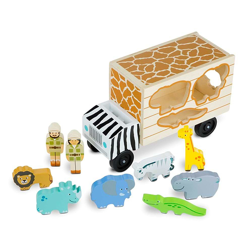 משאית התאמת צורות - חיות מבית מליסה ודאג Melissa and Doug