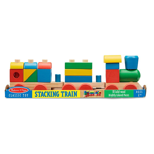רכבת צורות עץ מבית מליסה ודאג Melissa and Doug