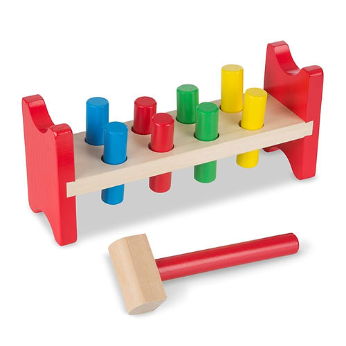 הך פטיש יתדות מעץ מבית מליסה ודאג Melissa and Doug