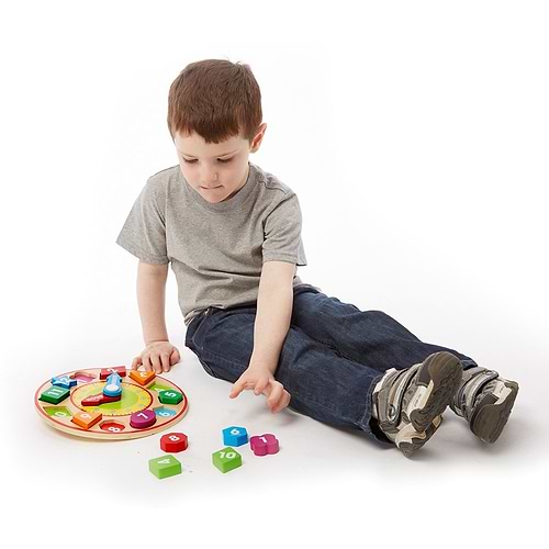 שעון למיון צורות מבית מליסה ודאג Melissa and Doug