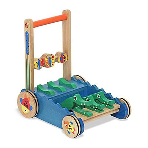 צעצוע דחיפה - תנין מבית מליסה ודאג Melissa And Doug מליסה אנד דאג