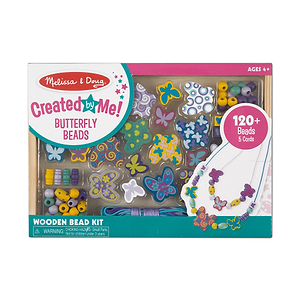 מארז חרוזים מעץ - פרפרים מבית מליסה ודאג Melissa And Doug מליסה אנד דאג