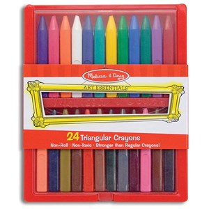 ערכת 24 צבעים גירים מבית מליסה ודאג Melissa And Doug מליסה אנד דאג