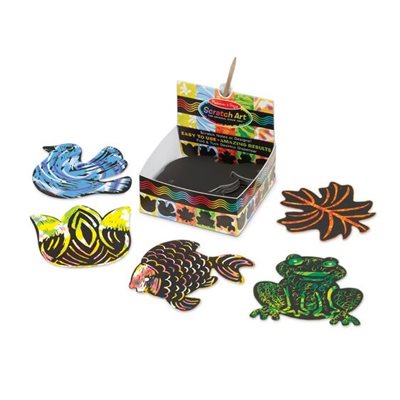 אומנות דרך גירוד- טבע מבית מליסה ודאג Melissa And Doug מליסה אנד דאג