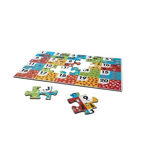 פאזל רצפה מספרים וחווה מבית מליסה ודאג Melissa And Doug מליסה אנד דאג