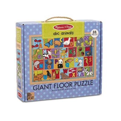 פאזל רצפה לילדים ABC חיות מבית מליסה ודאג Melissa And Doug