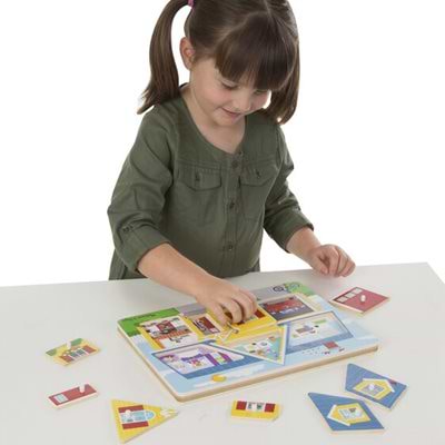 פאזל צלילים- מכבי אש מבית מליסה ודאג Melissa And Doug