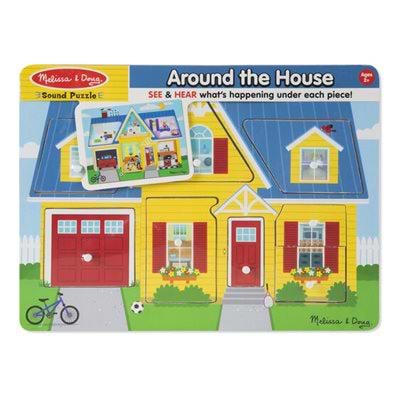 פאזל צלילים- סביבת הבית מבית מליסה ודאג Melissa And Doug