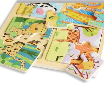 פאזל חברים בחווה מעץ מבית מליסה ודאג Melissa And Doug