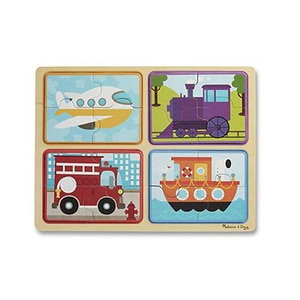 פאזל עץ כלי תחבורה מבית מליסה ודאג Melissa And Doug מליסה אנד דאג