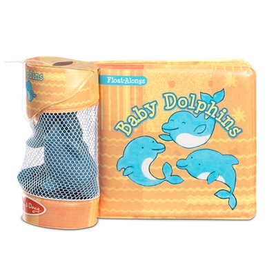 ספר אמבטיה עם דולפינים מבית מליסה ודאג Melissa And Doug
