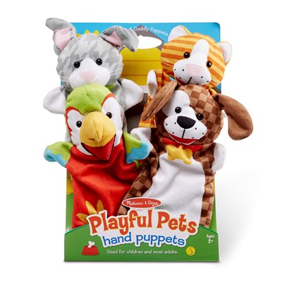 סט בובות יד- חיות מחמד Melissa And Doug מליסה אנד דאג