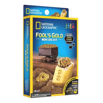 ערכת חפירה - זהב מבית נשיונל ג'יאוגרפיק National Geographic