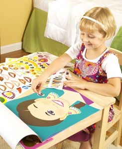 חוברת מדבקות פנים מבית מליסה ודאג Melissa and Doug