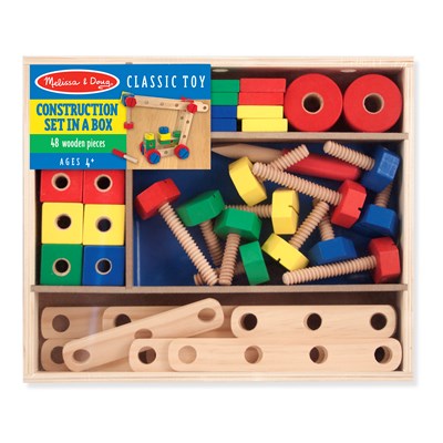 סט בנייה בקופסא מבית מליסה ודאג Melissa and Doug
