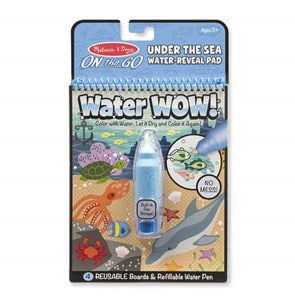 חוברת טוש מים ים מבית מליסה ודאג Melissa and Doug