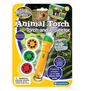 פנס ומקרן בעלי חיים מבית בריינסטורם Brainstorm