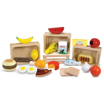 סט קבוצות מזון מבית מליסה ודאג Melissa and Doug