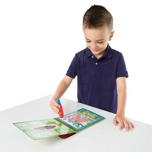 ערכת חותמות ידית מעץ מבית מליסה ודאג Melissa And Doug