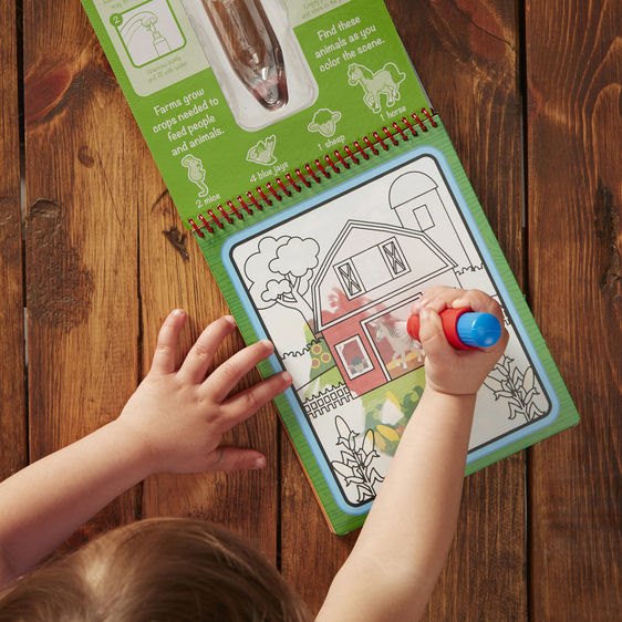 ערכת חותמות ידית מעץ מבית מליסה ודאג Melissa And Doug