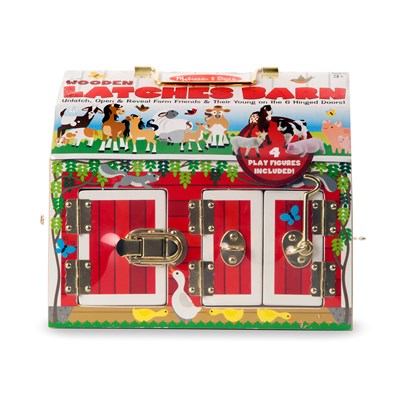 אורווה עם מנעולים מבית מליסה ודאג Melissa and Doug