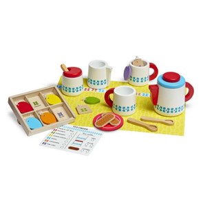 מארז כלי תה מעץ מבית מליסה ודאג Melissa and Doug