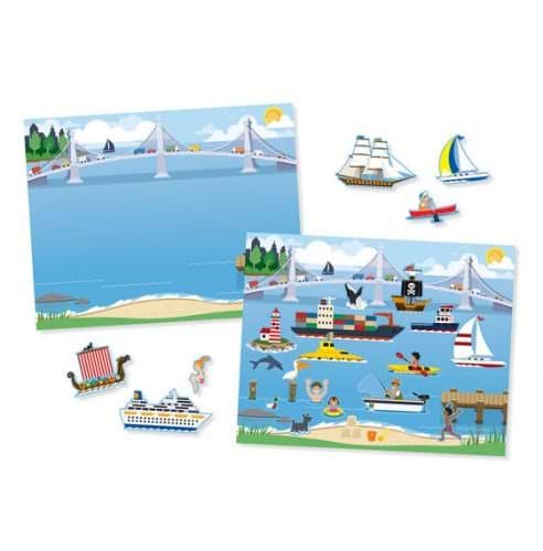 חוברת מדבקות חיות מבית מליסה ודאג Melissa And Doug
