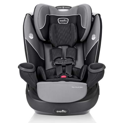 כיסא בטיחות מסתובב משולב בוסטר Revolve 360 - אפור Amherst Gray