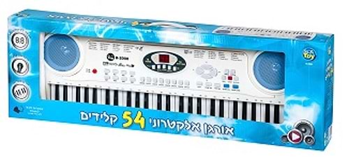 אורגן אלקטרוני 54 קלידים עים חיבור לשנאי