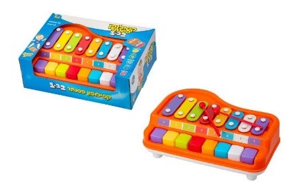 קסילופון פסנתר 2 ב- 1 SMART KIDS בא לי טוי 