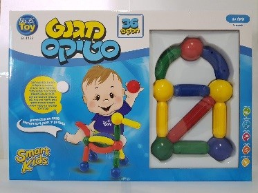 מגנט סטיקס 36 חלקים - SMART KIDS