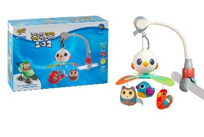 בייבי מובייל מוסיקלי נייד 2 ב-1 - SMART KIDS בא לי טוי 