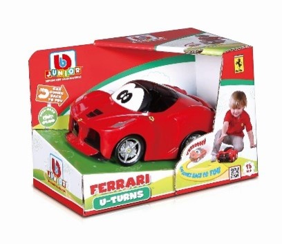 BURAGO מכונית פרארי נוסעת וחוזרת חזרה בא לי טוי 