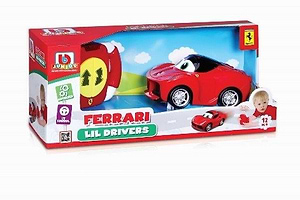 BURAGO מכונית פרארי + שלט לנהג המתחיל בא לי טוי 