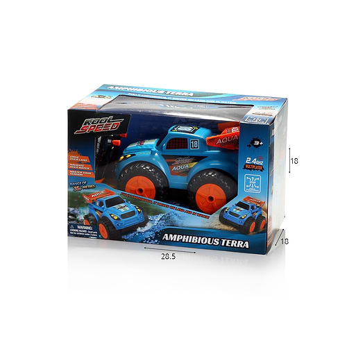 מכונית שלט אמפיבית 1:18 2.4GHz