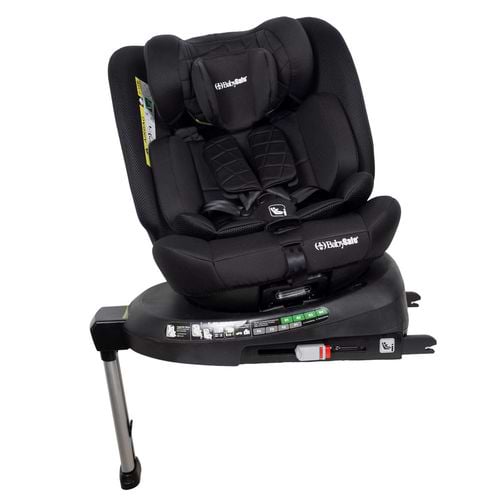 חדש בישראל ! כיסא בטיחות AY819 בתקן I-SIZE מסתובב 360º(שחור) מבית BabySafe