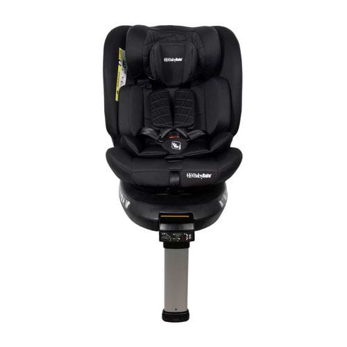 חדש בישראל ! כיסא בטיחות AY819 בתקן I-SIZE מסתובב 360º(שחור) מבית BabySafe